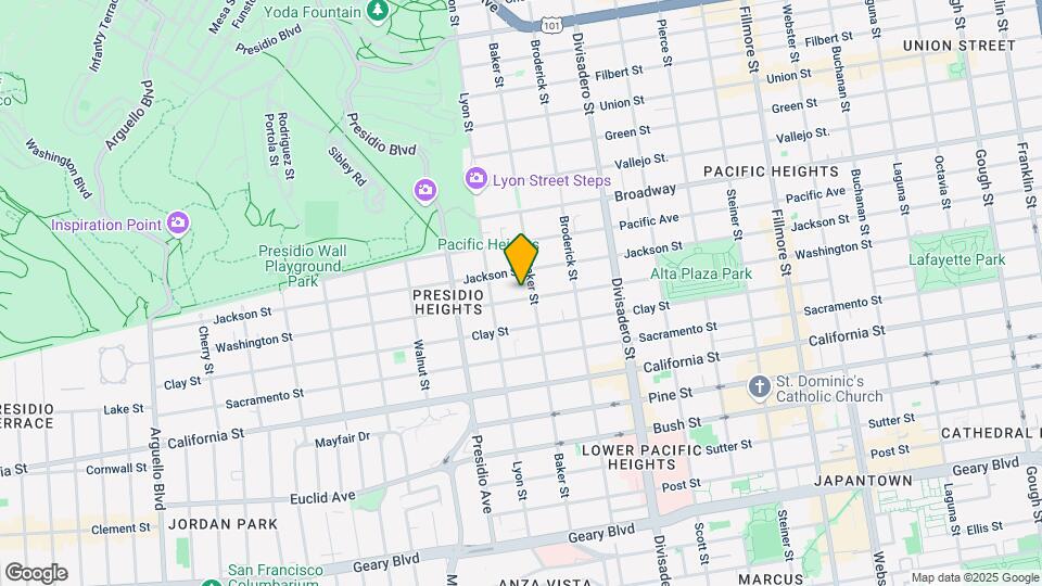 3116-3118 Washington St Mapa y Detalles de la Ubicación