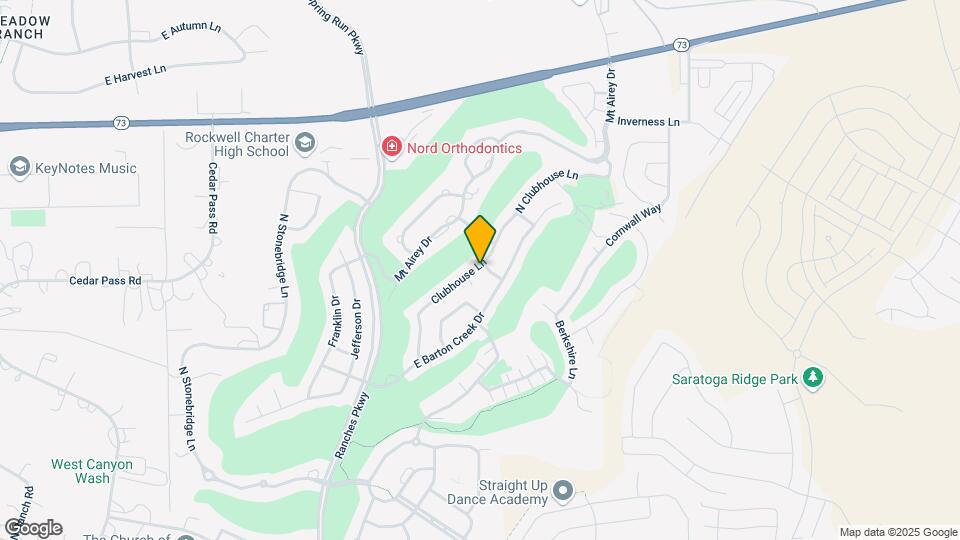 3864 E Clubhouse Ln Map and Location Details