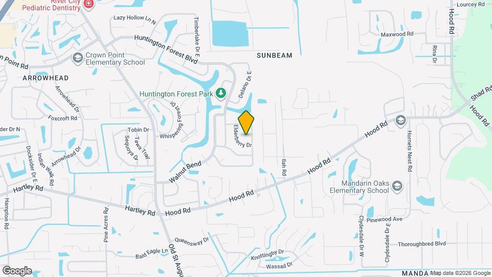 4460 Crooked Oak Ct Map and Location Details