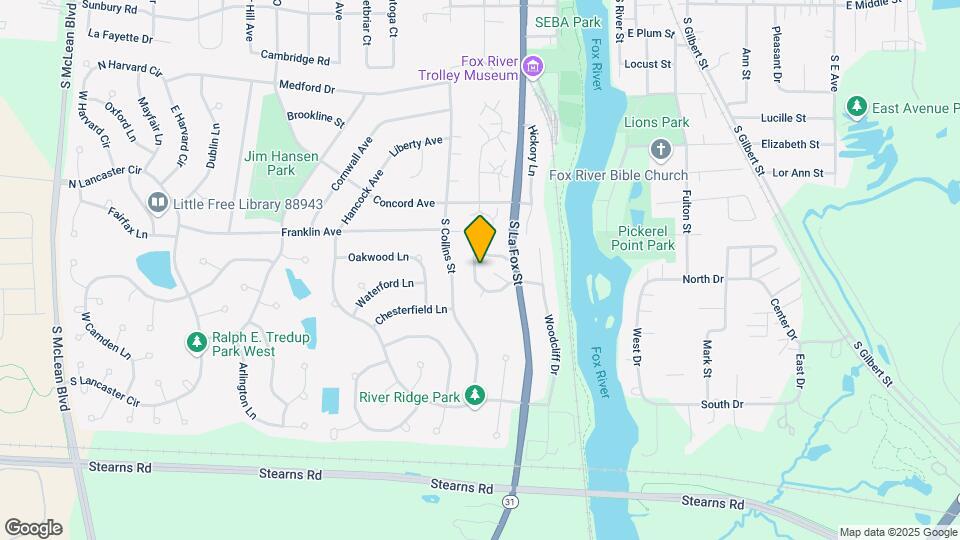 295 Woodridge Cir, Unit C Map and Location Details