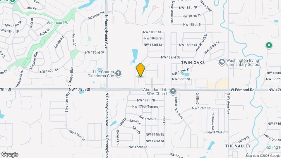 17918 Arbor Ln Map and Location Details