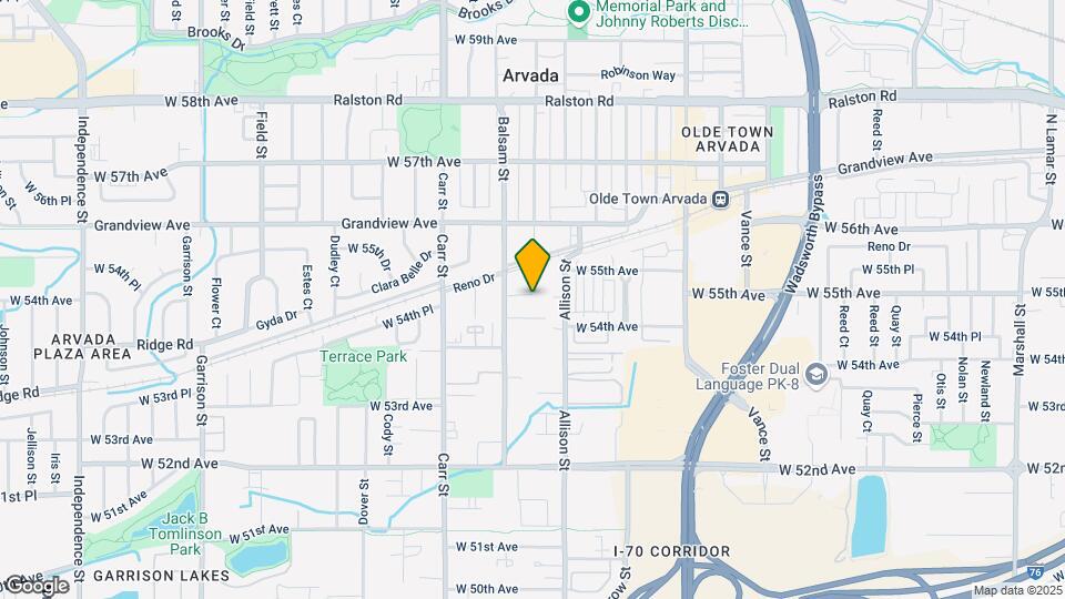 8152-8174 W 54th Ln Map and Location Details