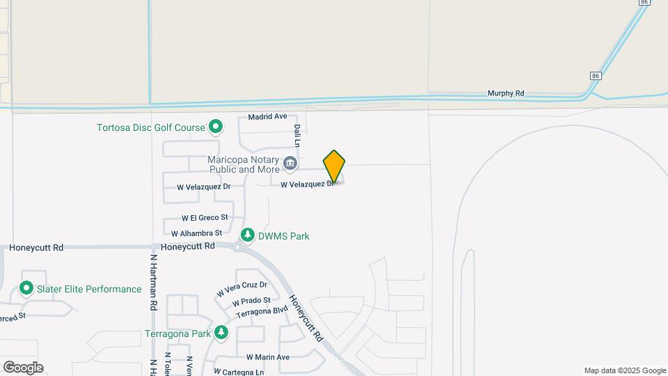 35663 W Velazquez Dr Map and Location Details