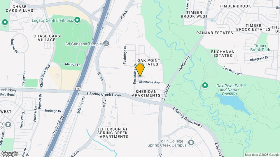 6212 Texana Way Map and Location Details