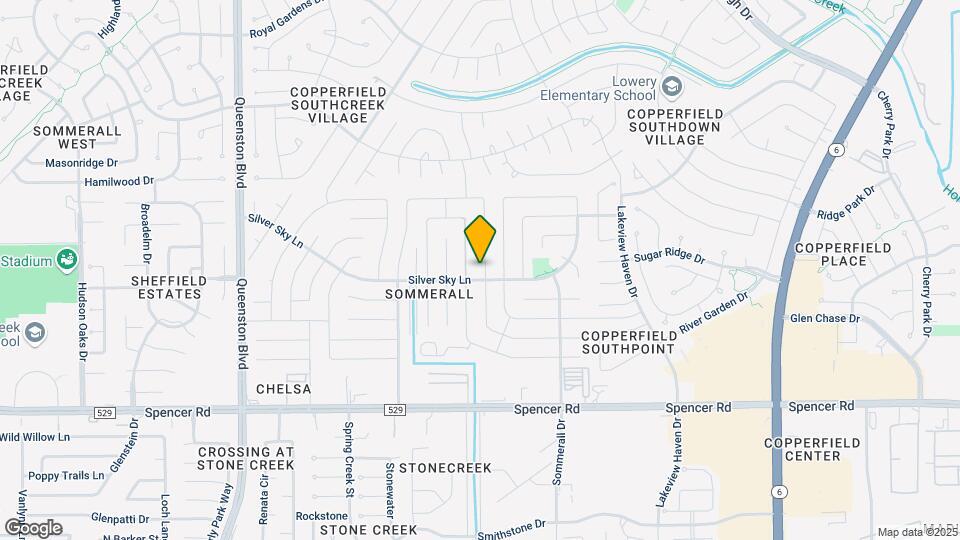 7307 Daylight Ln Map and Location Details