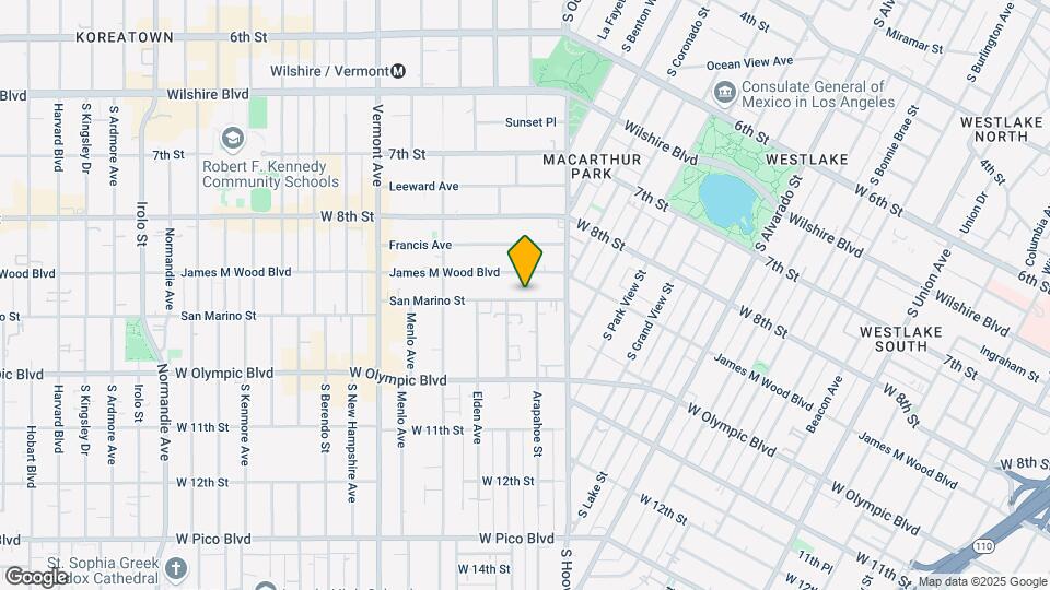 2663 San Marino St Mapa y Detalles de la Ubicación