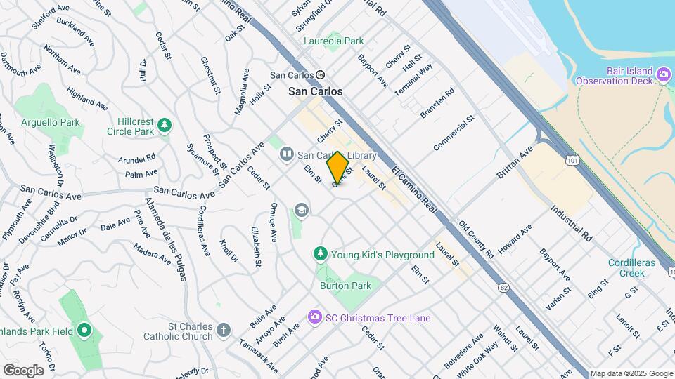 1349 Olive St Mapa y Detalles de la Ubicación