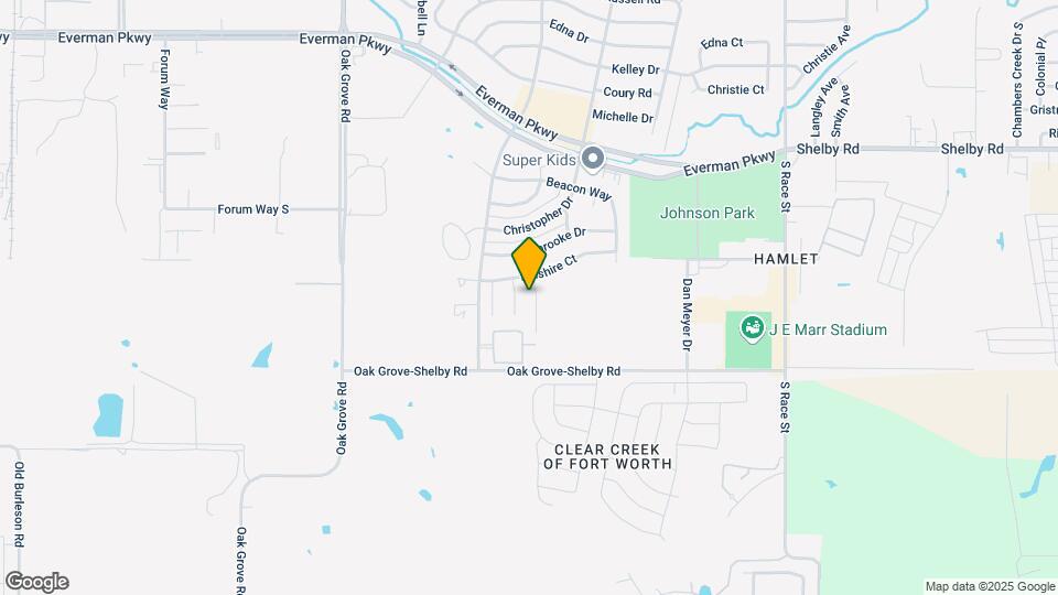 9316 Cynthia Ct Map and Location Details