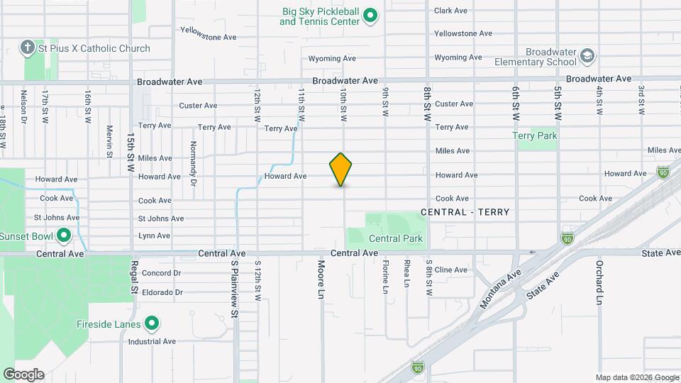 1003 1/2 Cook Ave, Unit 1003.5 Map and Location Details