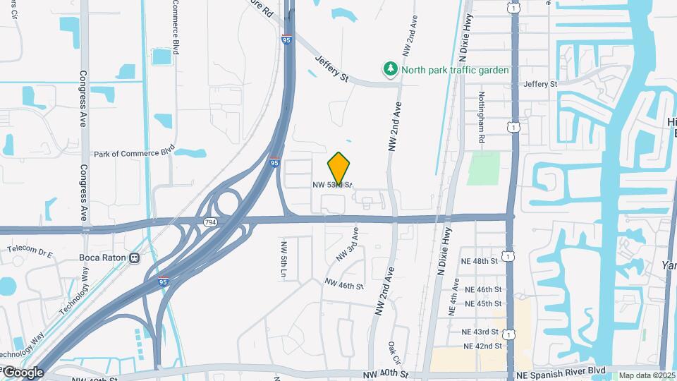 360 NW 53rd St Map and Location Details