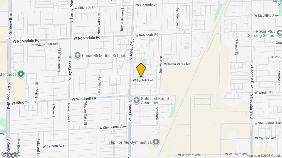 5999 Quiet Glow Ave Map and Location Details