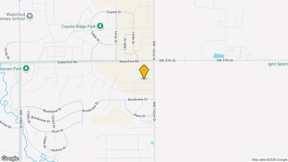 14308 Springbrook Trl Map and Location Details