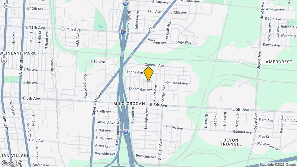 1146 Lexington Ave Map and Location Details