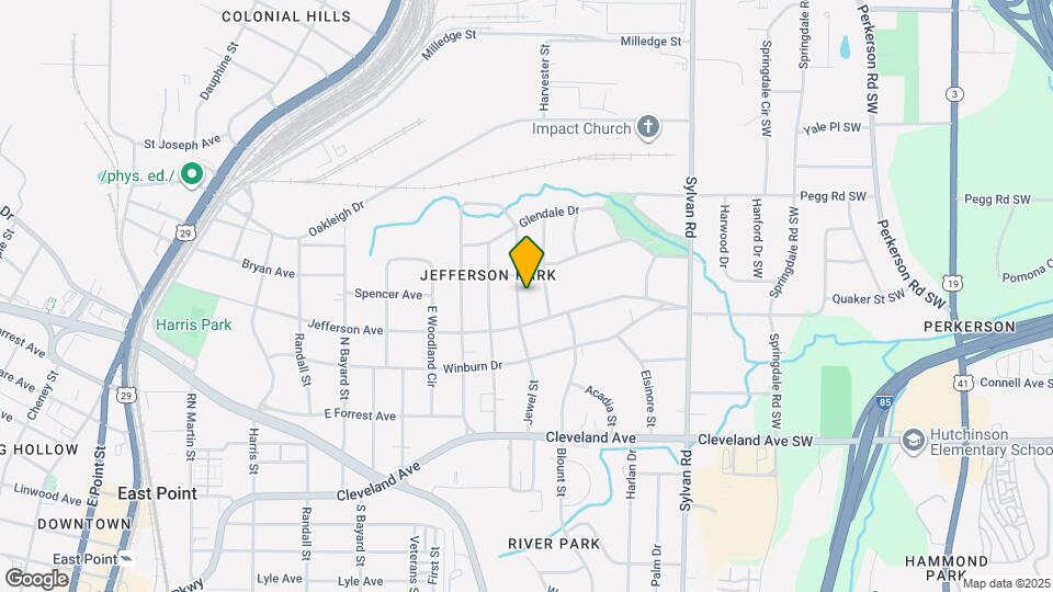 2532 Jewel St Map and Location Details