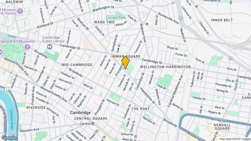 157 Hampshire St, Unit 1 Map and Location Details