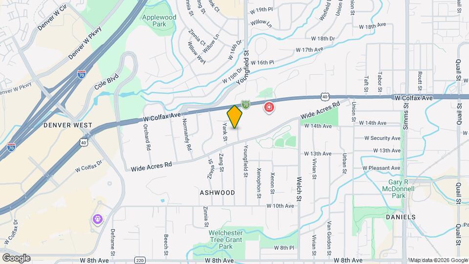 1377 Youngfield St Map and Location Details