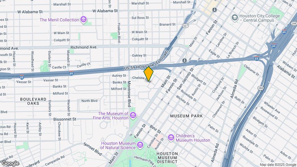 5002 Milam St Map and Location Details