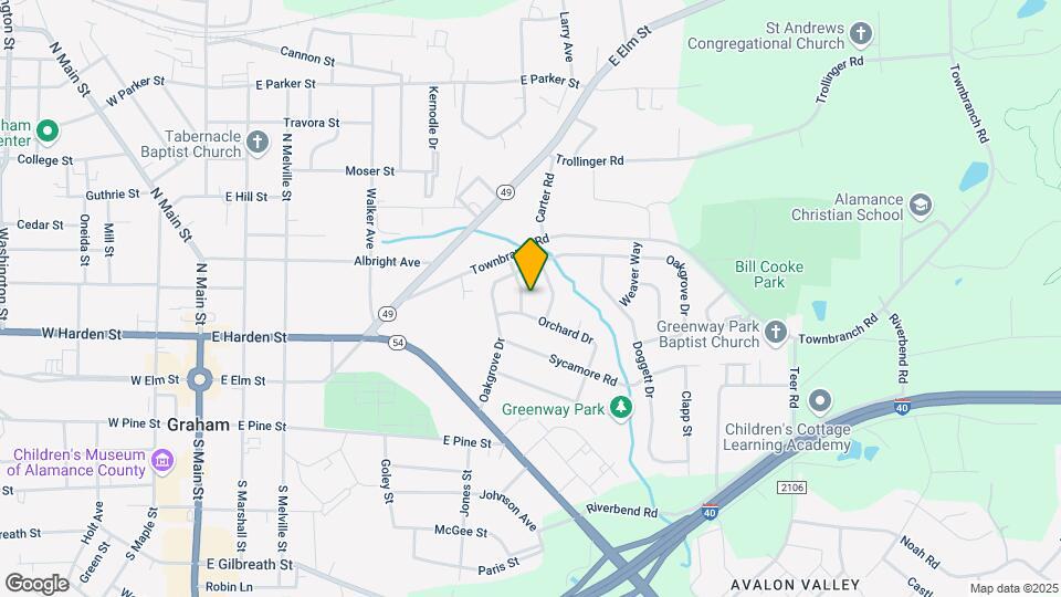 503 Cameron Rd Map and Location Details