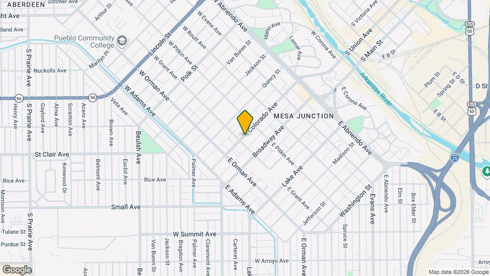 424 Colorado Ave Mapa y Detalles de la Ubicación