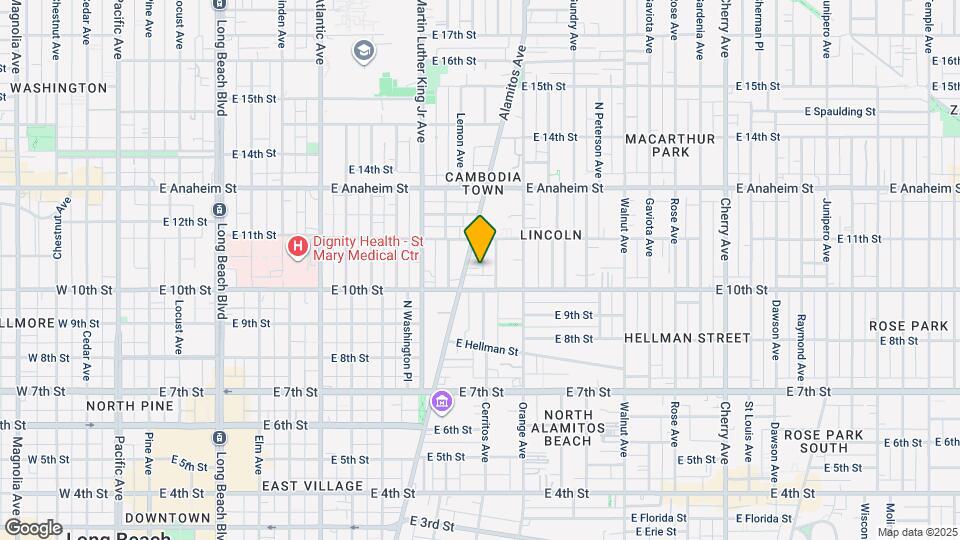 Alamitos Apartments Map and Location Details