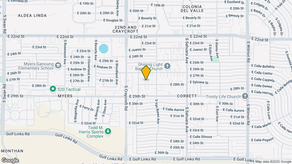 5619-5633 E 28th St Map and Location Details