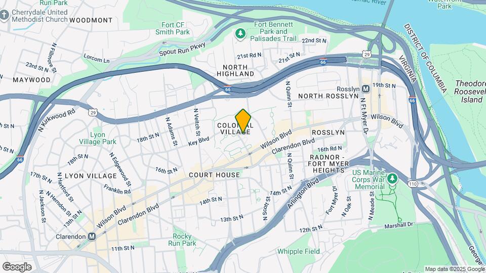 1745 N Troy St Map and Location Details