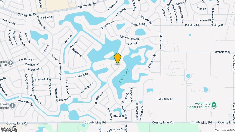8216 Shorecrest Ct Map and Location Details