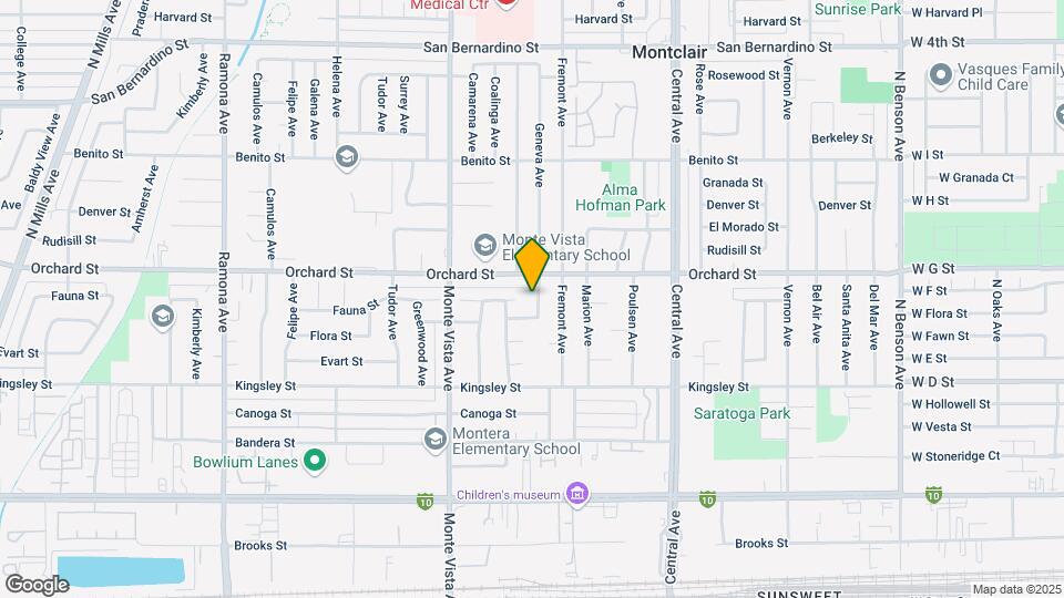 10140 Geneva Ave Map and Location Details