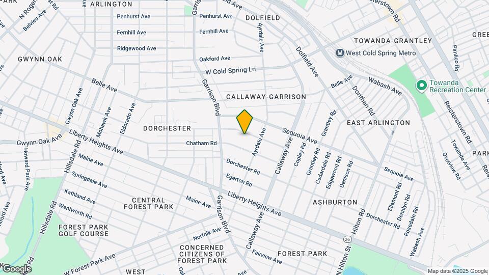 3811 Barrington Rd, Unit Unit 2 Map and Location Details