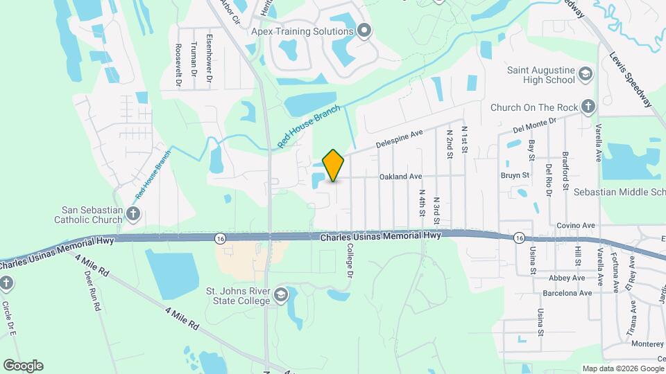 2897 10th St Map and Location Details