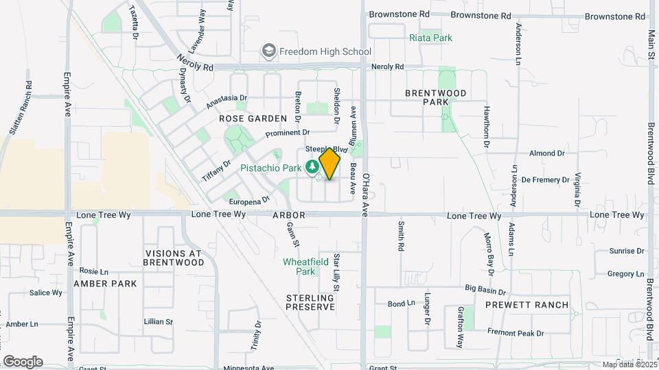 2610 Brookshire St Map and Location Details
