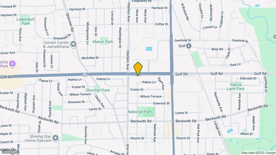 7125 Simpson St Map and Location Details