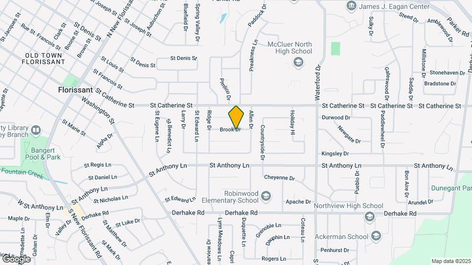 2410 Brook Dr Map and Location Details