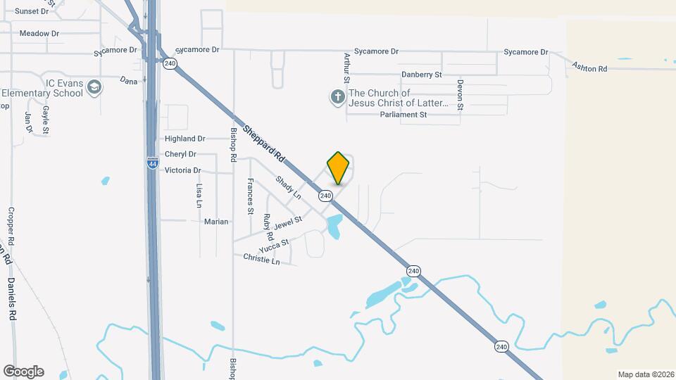 1310 Eleanor St Map and Location Details