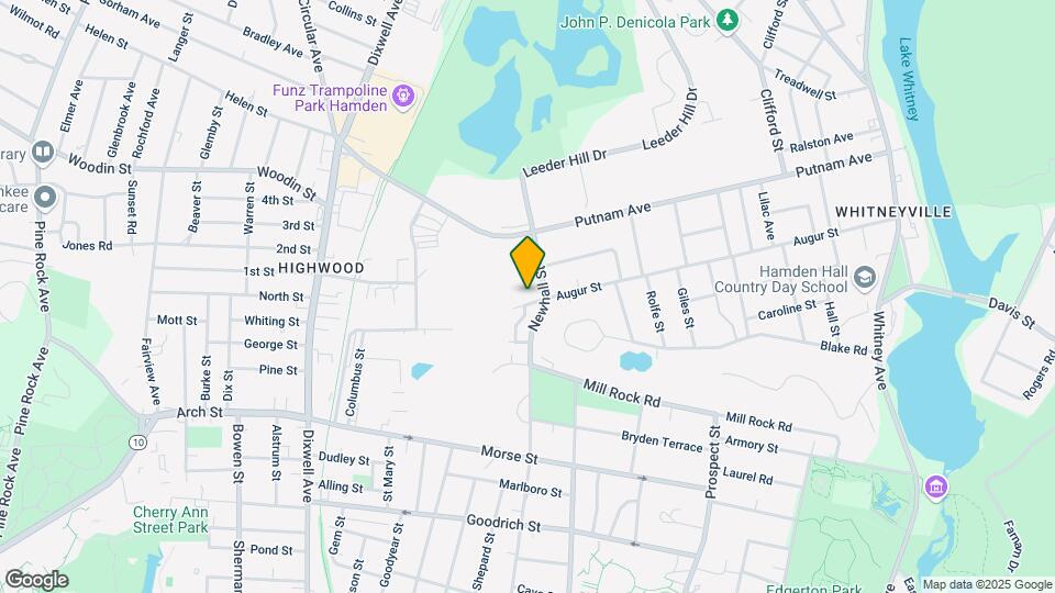 327 Augur St Map and Location Details