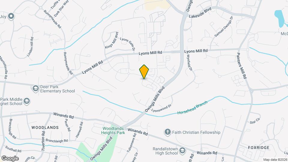 9448 Adelaide Ln Map and Location Details