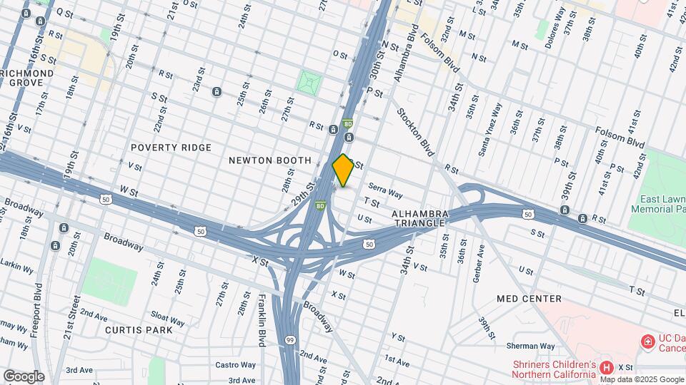 3010 T St Map and Location Details