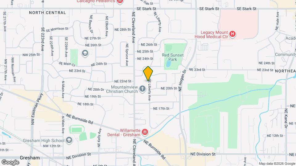 2091 NE Liberty Ave Map and Location Details