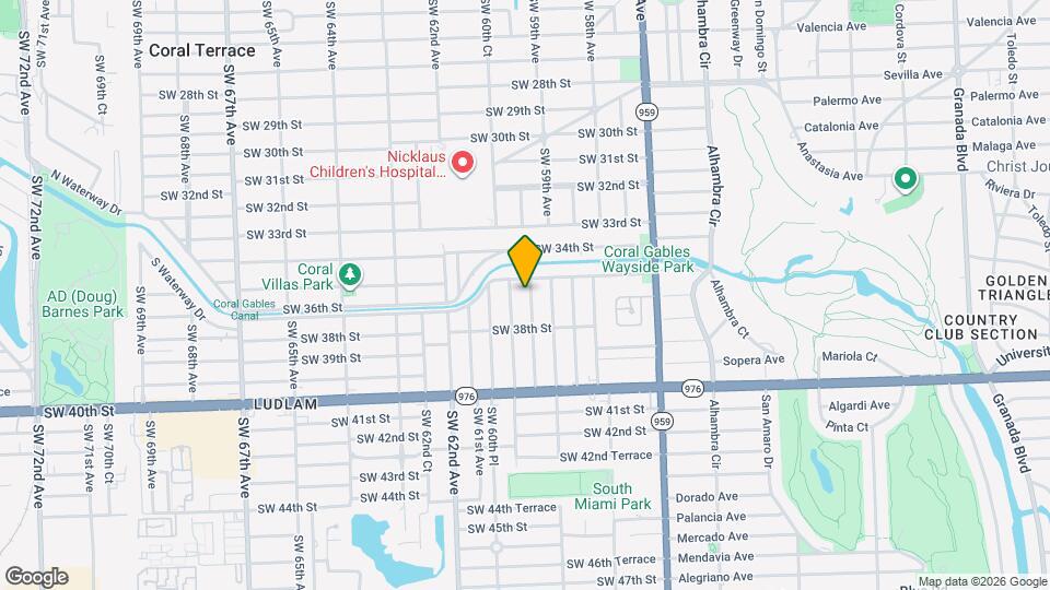 3604 SW 60th Ave Map and Location Details