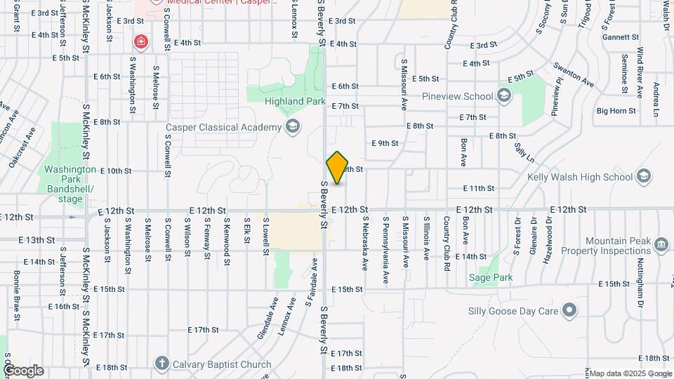 1102 S Wisconsin Ave Map and Location Details