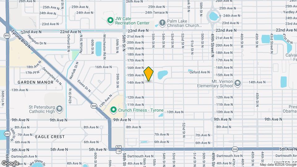 5560 14th Ave N Mapa y Detalles de la Ubicación