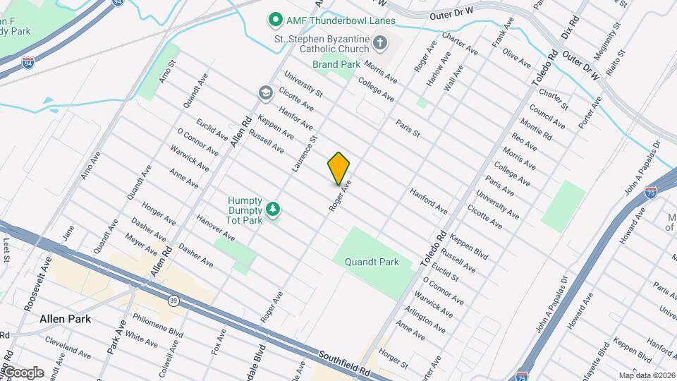14805 Russell Ave Map and Location Details