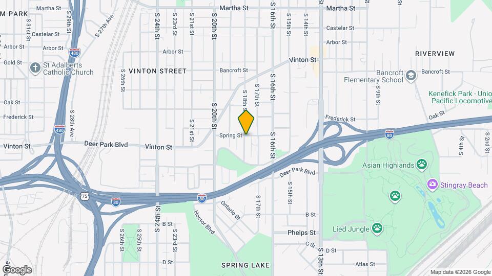 3103 S 18th St Map and Location Details