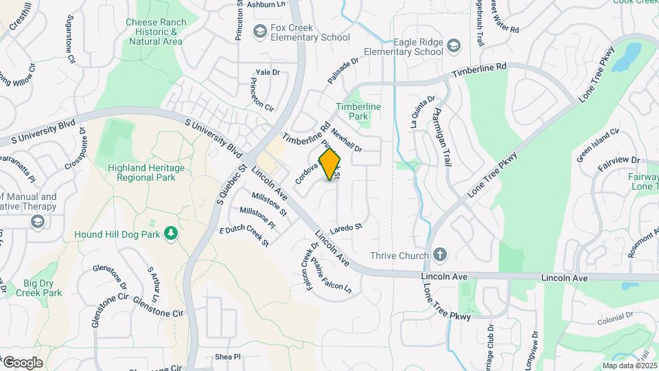 9621 Hemlock Ct Map and Location Details
