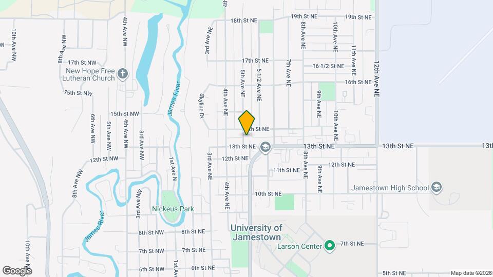 1310 5th Ave NE Map and Location Details