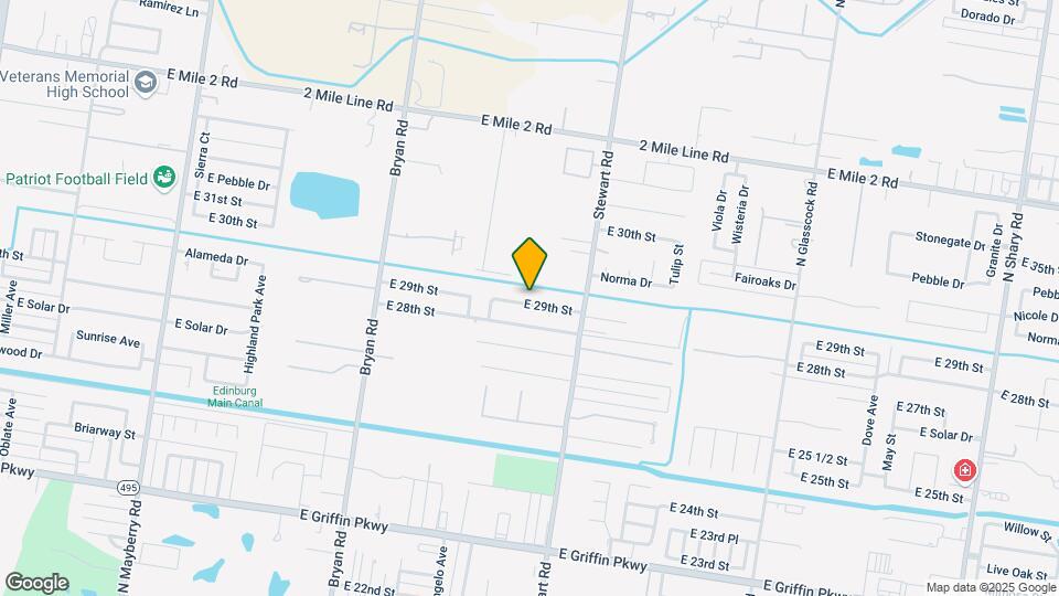 1415 E 29th St Map and Location Details
