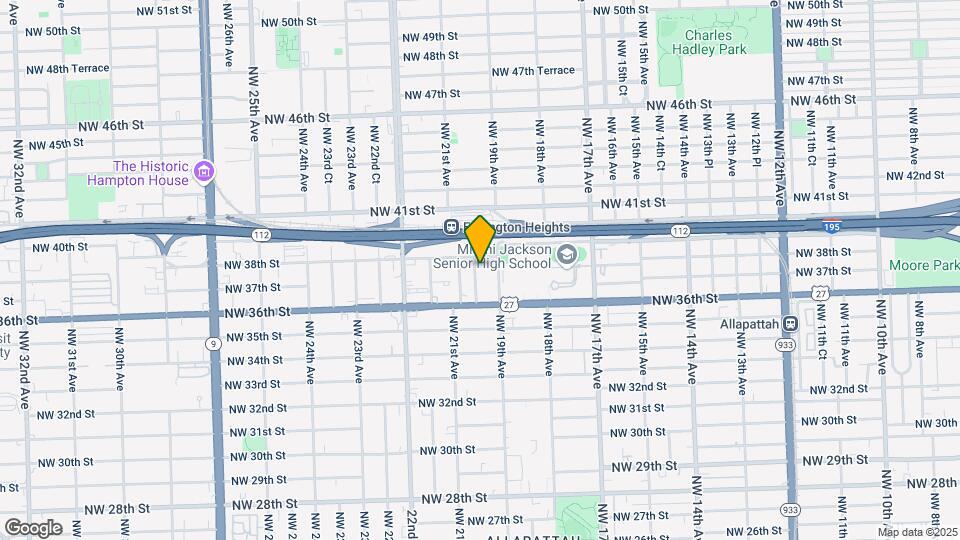 3721-3723 NW 20th Ave Map and Location Details