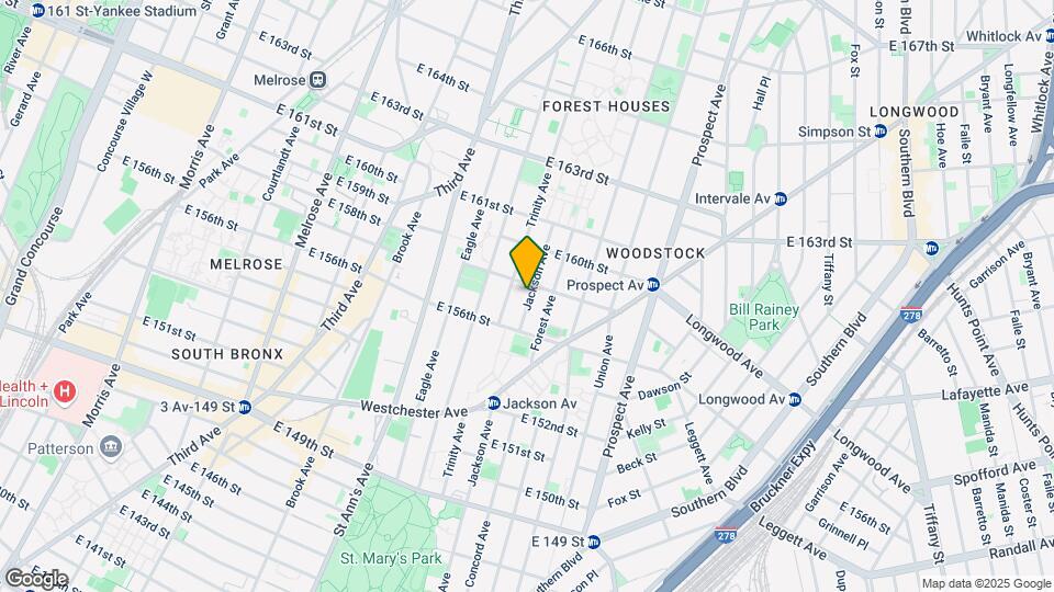 771 Jackson Ave Mapa y Detalles de la Ubicación