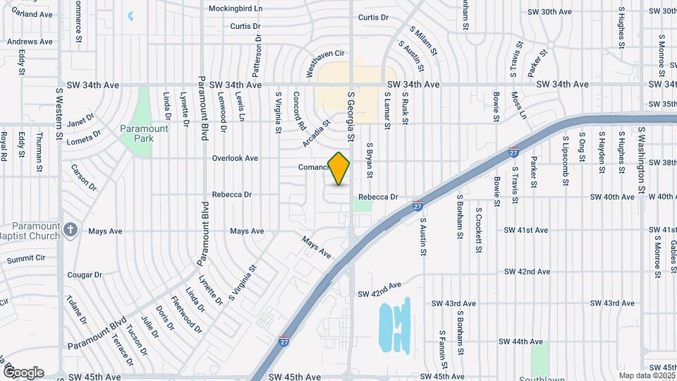 2707 Pawnee Dr Map and Location Details