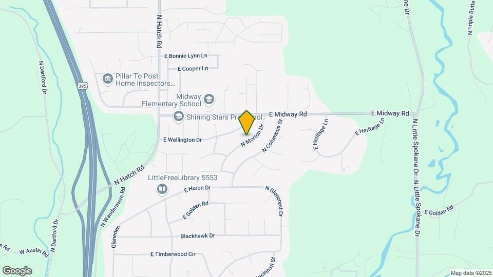 16521 N Morton Dr Mapa y Detalles de la Ubicación